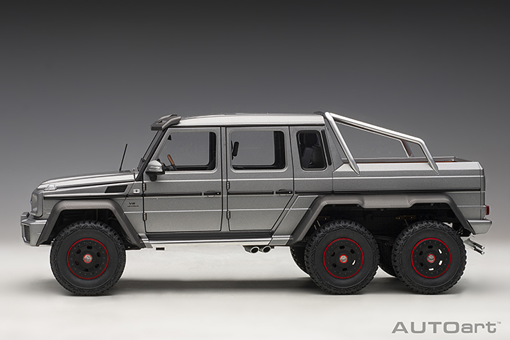 Mercedes-Benz G63 AMG 6X6 AUTOart 1:18 ( Grey ) -