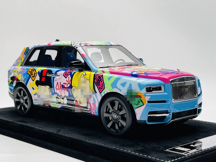Rolls-Royce Cullinan 1-18 HH models (Resin) (3)