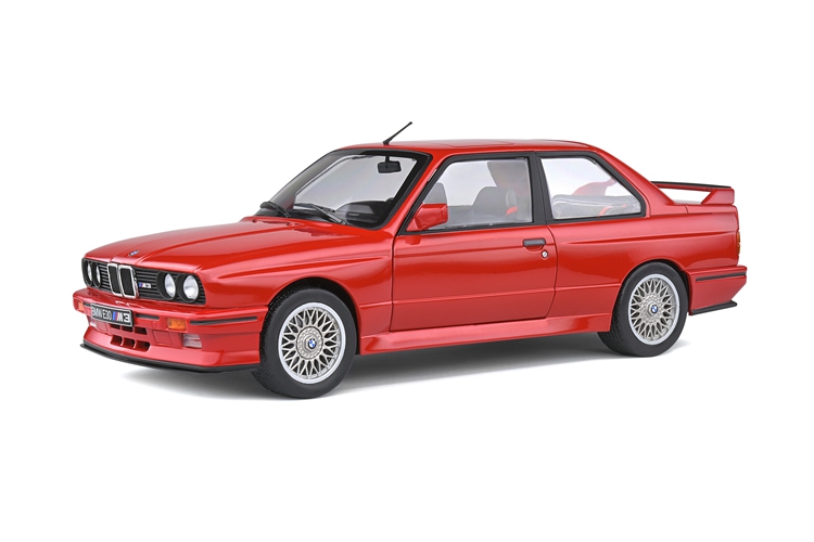  BMW E30 Sport EVO 1:18 Solido (Rojo) -