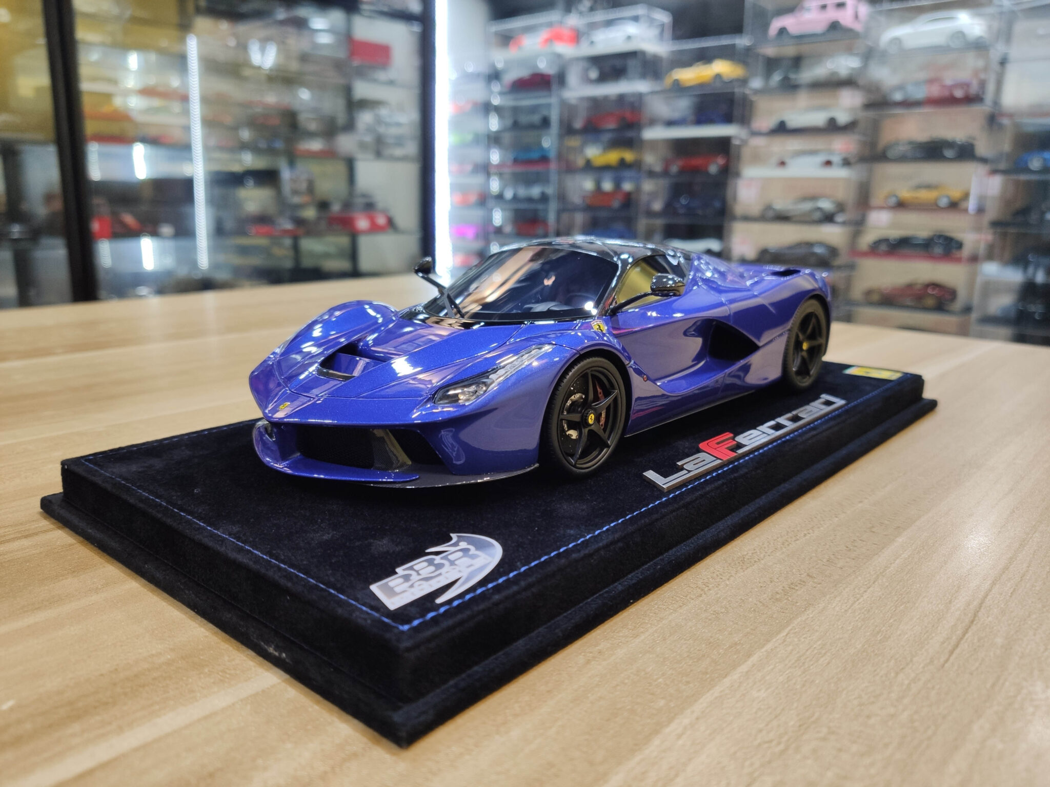 Ferrari Laferrari Rafa 1:18 BBR model ( Blue ) -
